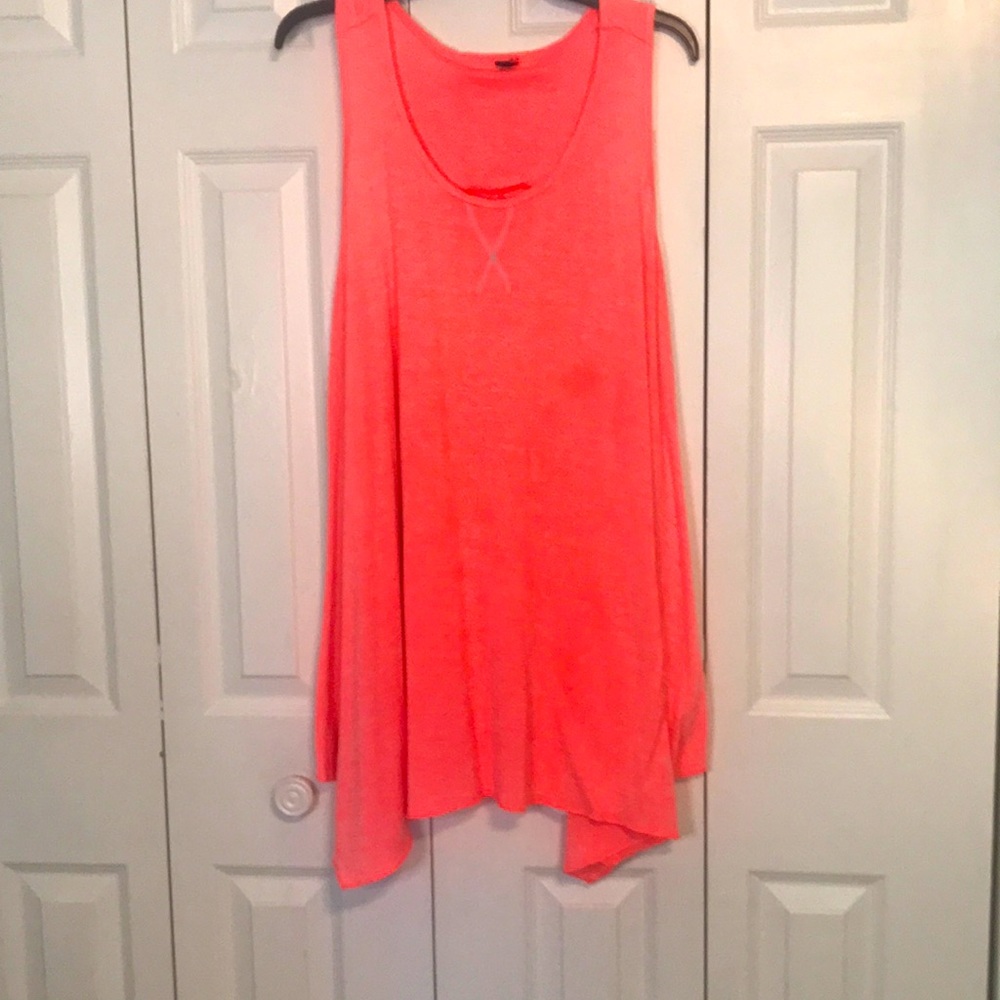 Ladies plus athletic tank